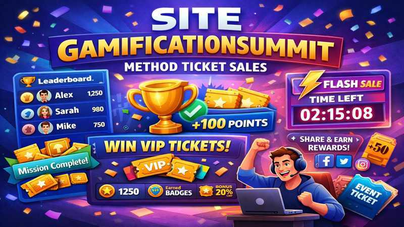 site gamificationsummit method ticket sales